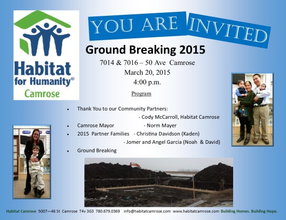 Ground Breaking 2015 Invite - horizontal